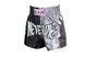 Шорти для муай-тай Han Muay Thai Boxing Shorts Never Die Чорно-сірий розмір L HMTBSNDBG фото
