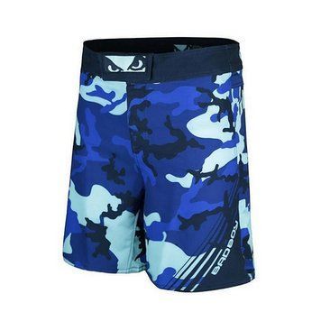 Шорти Bad Boy Soldier Training Fight Shorts Синій розмір S BBTFSBL фото