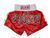 Шорти для муай-тай Han Muay Thai Boxing Shorts Червоно-білий розмір XL HMTBSRWH фото
