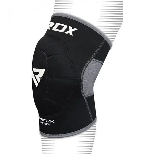 Наколінник RDX Neoprene Чорно-сірий (10911) розмір S/M (1 шт) RDXNBGSM фото