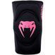 Наколінник Venum Kontact Gel Knee Pad Чорно-рожевий (0178) розмір M/L (пара) VKGKPBPML фото 1