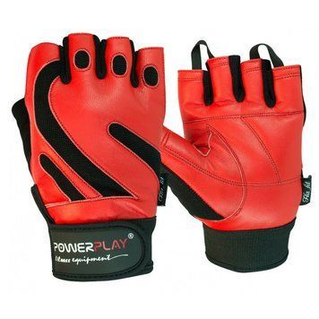 Тренажерні рукавички Power Play Mens Червоний (1586) розмір S PPMR1586 фото