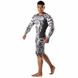 Шорти Berserk MMA African Mask Shorts Чорно-білий розмір S BMAMSBWH фото 7