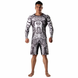 Шорти Berserk MMA African Mask Shorts Чорно-білий розмір S BMAMSBWH фото 6