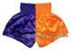 Шорти для муай-тай Han Muay Thai Shorts 2-Tones Помаранчево-фіолетовий розмір L HMTS2TOPU фото 2