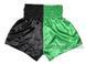Шорти для муай-тай Han Muay Thai Shorts Чорно-зелений розмір М HMTSBG фото 2