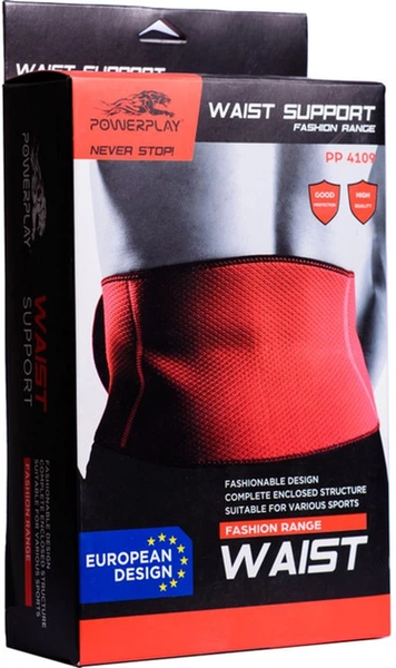 Пояс для схуднення Power Play Waist Toner Сірий (4109) розмір Універсальний PPWTG фото