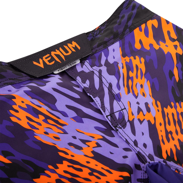 Шорти Venum Neo Camo Fightshorts Синє-помаранчевий розмір L VNCFBLO фото