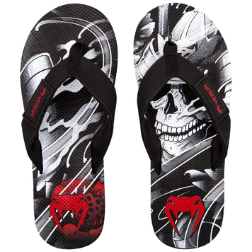 Тапочки Venum Samurai Skull Sandals Чорний (03232-001) розмір 44/45 VSSSB4445 фото
