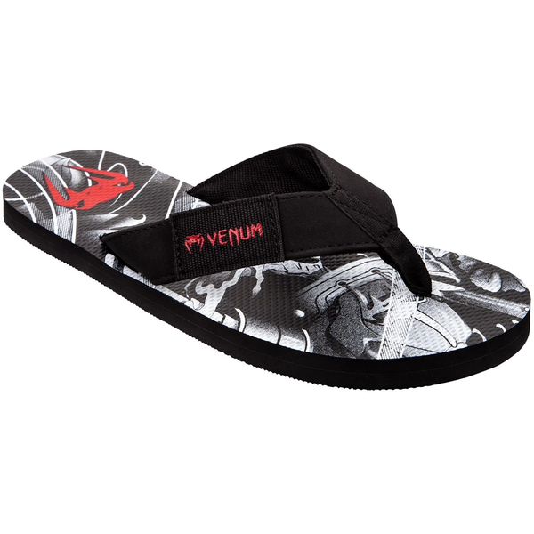 Тапочки Venum Samurai Skull Sandals Чорний (03232-001) розмір 44/45 VSSSB4445 фото
