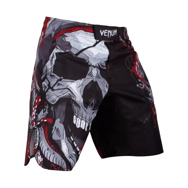 Шорти Venum Pirate 3.0 Fight Shorts Чорно-сірий розмір S VP3FSBWH фото