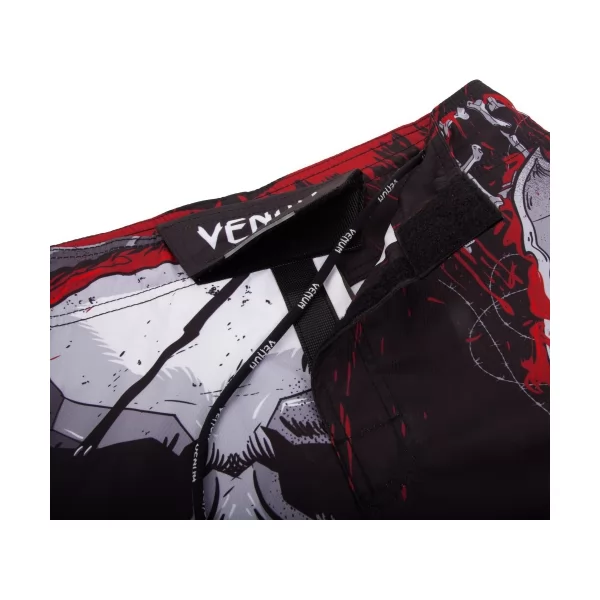 Шорти Venum Pirate 3.0 Fight Shorts Чорно-сірий розмір S VP3FSBWH фото