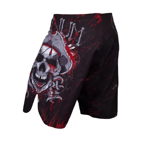 Шорти Venum Pirate 3.0 Fight Shorts Чорно-сірий розмір S VP3FSBWH фото