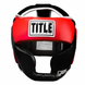 Шолом тренувальний Title Gel E-Series Full Coverage Headgear Чорно-червоний (ESCHG) розмір М TCFCTH2B фото 1