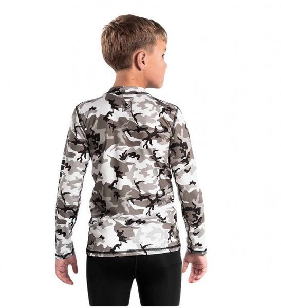 Дитячий рашгард Berserk Camo Kids Сірий (RS1721G) розмір XS BCKGR фото