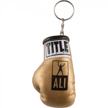 Брелок TITLE Boxing Ali Boxing Glove Keyring Золотий (ALIBGKR) TBABGKG фото