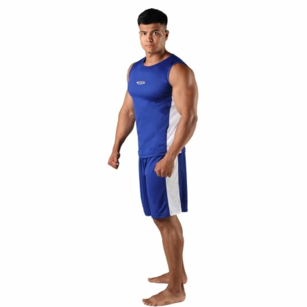 Майка боксерська Berserk Boxing Синій (TS1631BLU) розмір S BBBL фото