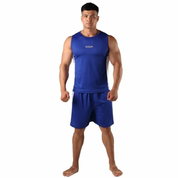 Майка боксерська Berserk Boxing Синій (TS1631BLU) розмір S BBBL фото