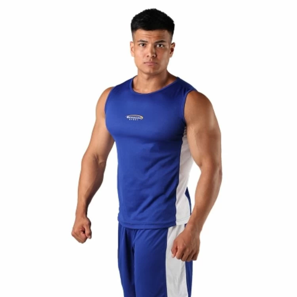 Майка боксерська Berserk Boxing Синій (TS1631BLU) розмір S BBBL фото
