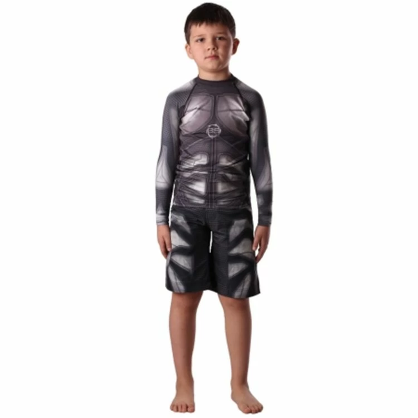 Дитячий рашгард Berserk Iron Kids Сірий розмір 3XS BIKGR фото
