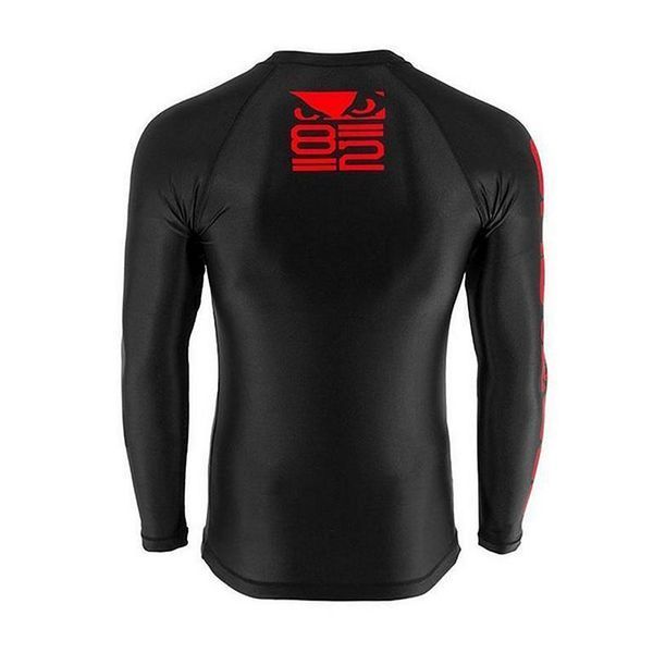 Рашгард Bad Boy Origin Rashguard - Longsleeve Чорно-червоний розмір S BBORLBR фото