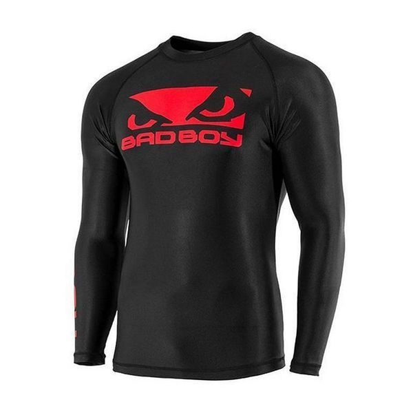 Рашгард Bad Boy Origin Rashguard - Longsleeve Чорно-червоний розмір S BBORLBR фото