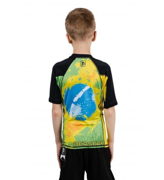 Дитячий рашгард Berserk Premier BJJ Kids Сірий (013241) розмір XS BPBKGRXS фото