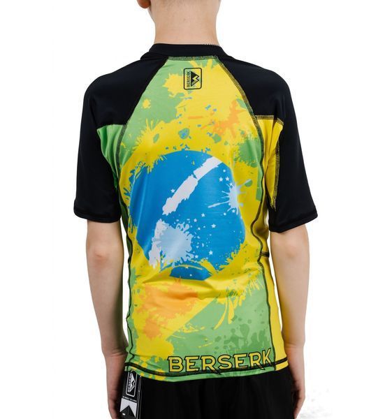Дитячий рашгард Berserk Premier BJJ Kids Сірий (013241) розмір XS BPBKGRXS фото