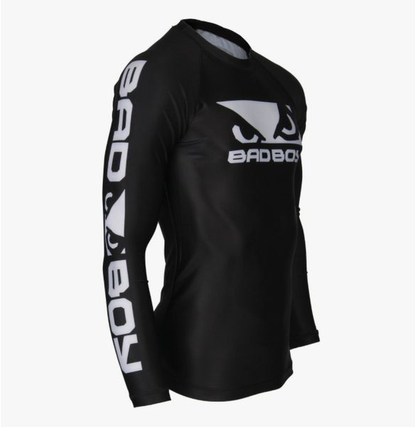 Рашгард Bad Boy Origin Rashguard - Longsleeve Чорно-білий розмір S BBORLBWHS фото