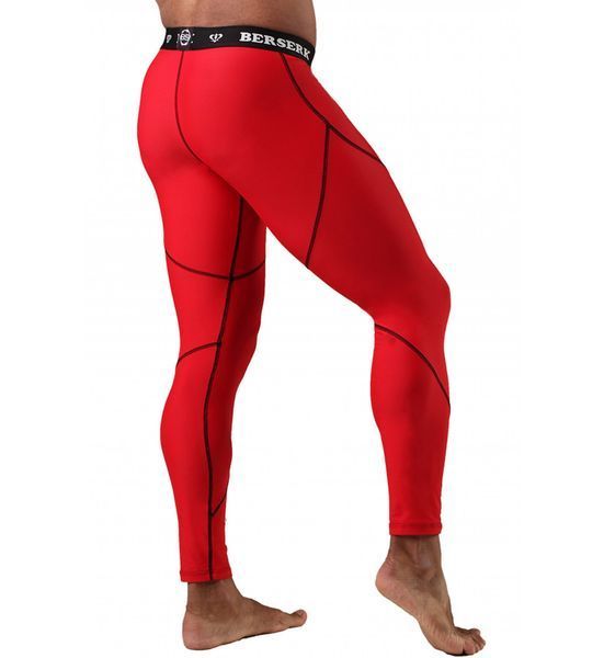 Чоловічі легінси Berserk Dynamic Compression Leggins Червоний (LCP1971R) розмір L BDCLR фото