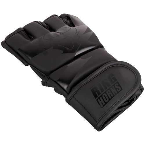 Рукавиці для ММА Ringhorns Charger MMA Gloves Чорний (RH-00007-114) розмір S RCMGB фото
