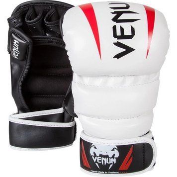 Рукавиці для ММА Venum Elite Sparring MMA Gloves Білий (1197) розмір L/XL VESGWHL фото