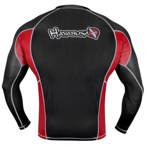 Рашгард Hayabusa Elevate Rashguard Long Sleeve Чорний розмір S (брак) HERLSB фото