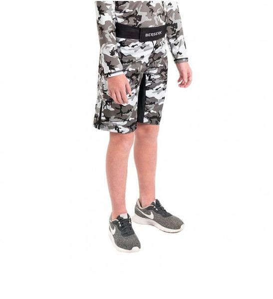 Дитячі шорти Berserk Camo Kids Grey Сірий (SH1041G) розмір XS BCKGRE фото