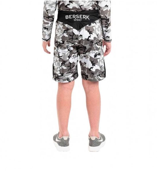 Дитячі шорти Berserk Camo Kids Grey Сірий (SH1041G) розмір XS BCKGRE фото