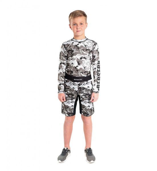 Дитячі шорти Berserk Camo Kids Grey Сірий (SH1041G) розмір XS BCKGRE фото