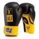 Дитячі боксерські рукавиці Title Ali Youth Boxing Gloves Чорно-жовтий( ALIKG) 8 унцій TAYBG8 фото 1