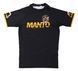 Рашгард Manto Short Sleeve Rashguard Kickass Чорний розмір S MSSRKB фото 1