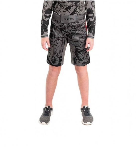 Дитячі шорти Berserk Samuray Kids Сірий (SH1031G) розмір XS BSKG фото