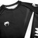 Рашгард Venum Contender 4.0 Rashguard - Short Sleeves Чорно-білий розмір S VC4RSSBWH фото 6