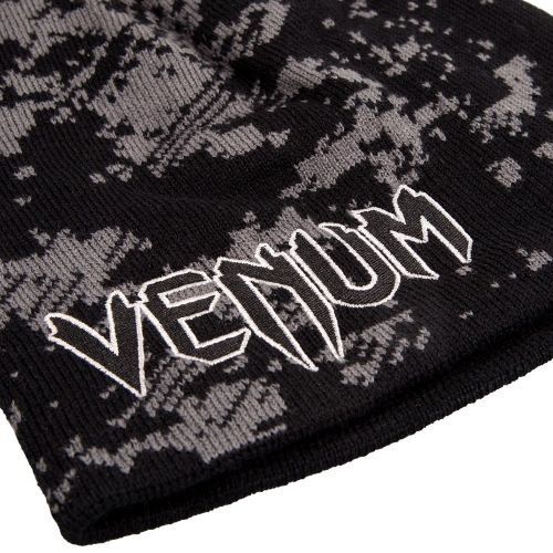 Шапка Venum Tramo Beanie Black/Grey розмір Універсальний VTBBGR фото