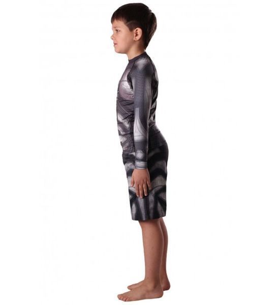 Дитячі шорти Berserk Iron Kids Сірий (SH7899B) розмір XS BIKGRXS фото