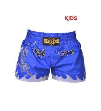 Шорти Berserk Muay Thai Fighter Синій (TF8900Blu) розмір XL BMTFBL фото